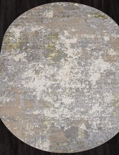 Ковер Liman F168 CREAM-GREY ОВАЛ